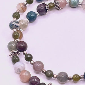 Jasper and Jade Bracelet Set