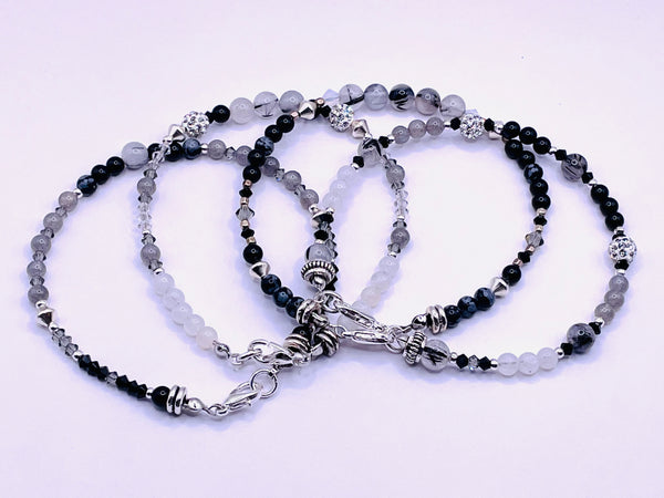 Greyscale Bracelets